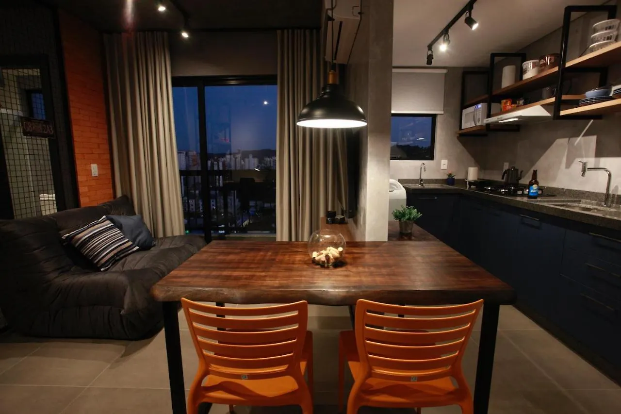 VKhaus Loft 602 em Blumenau próximo da Vila Germânica, FURB e centro 0*,