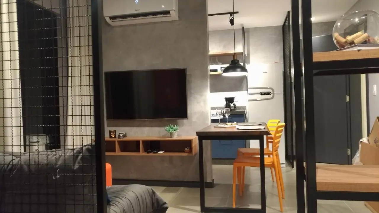 Apartamento VKhaus Loft 602 em Blumenau próximo da Vila Germânica, FURB e centro Brasil